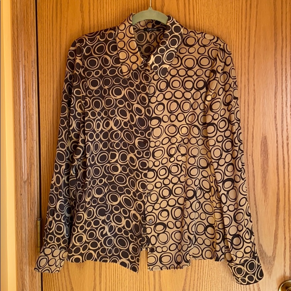 100% Silk Carlisle Blouse